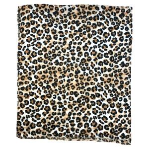 Large Leopard Animal Print Wrap Scarf Shawl Soft Cozy Transitional Layering